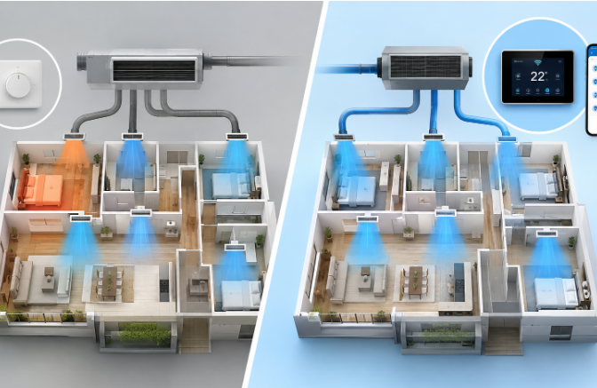 Conventional vs Smart AC Zone Controllers: Key Differences